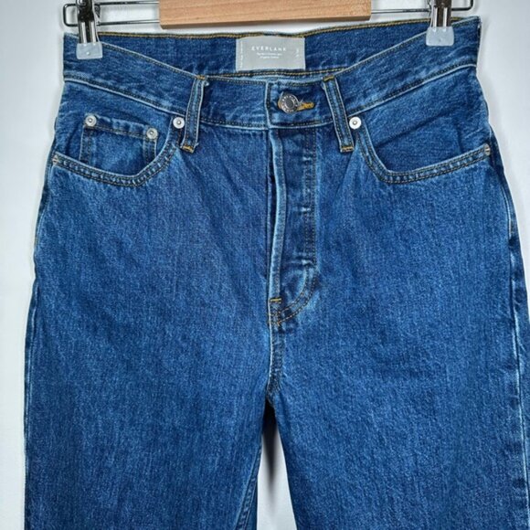 Everlane The ’90s Cheeky® Jean in Deep Atlantic Size 25 Tall - Picture 2 of 8